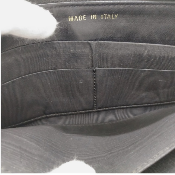 Converted CHANEL Black Caviar Leather Long Zippy Wallet - Picture 9 of 12